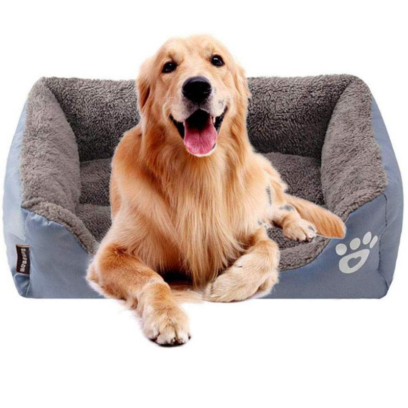 Almofada Quadrada Flanelada Para Cama Com Tecido Oxford Durável