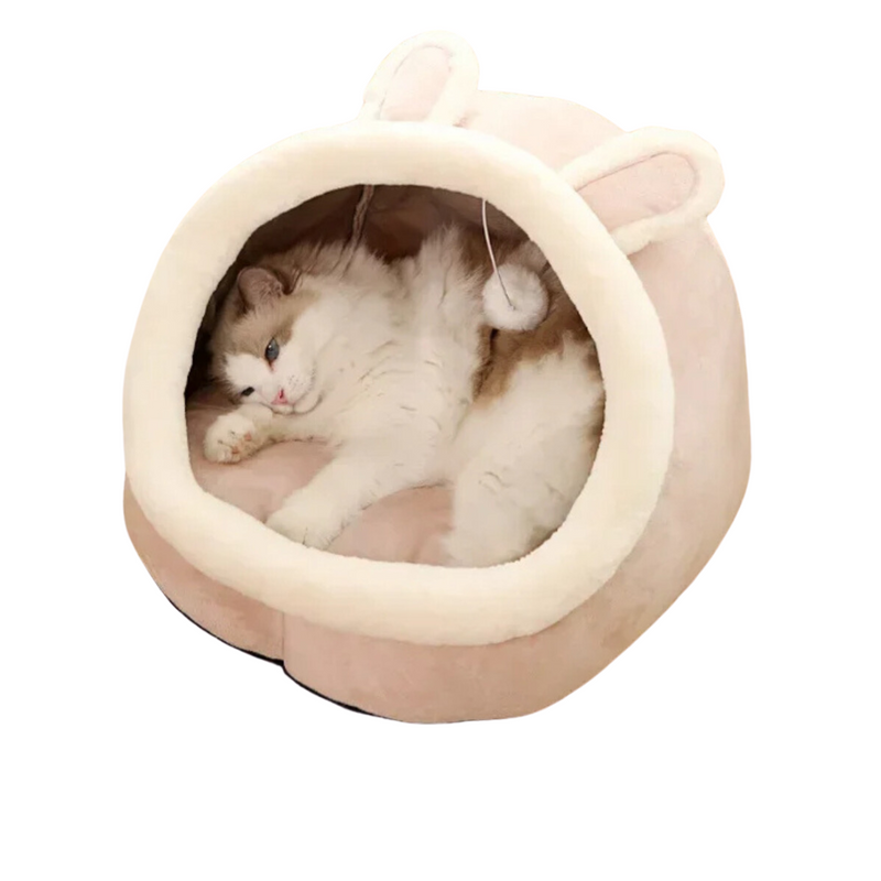Cama Acolchoada Iglu para Gatos: Conforto e Segurança para Seu Pet