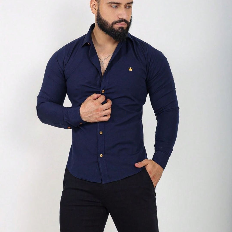 Camisa Social Manga Longa Masculina Urban