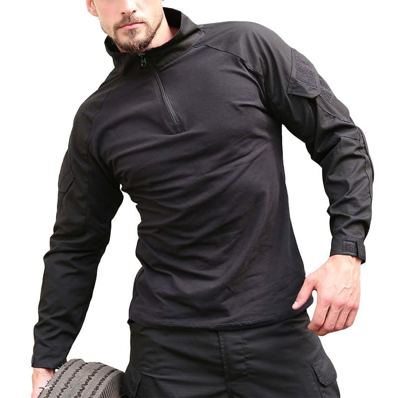 Camisa Tática Masculina Army Elite - Conforto e Estilo para Aventuras