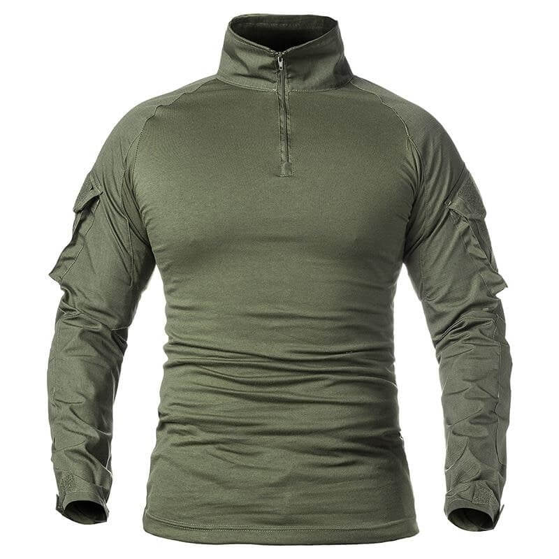 Camisa Tática Masculina Army Elite - Conforto e Estilo para Aventuras