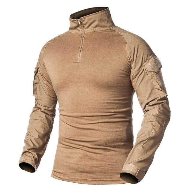 Camisa Tática Masculina Army Elite - Conforto e Estilo para Aventuras