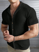 Camisa Polo Masculina Preta Summer