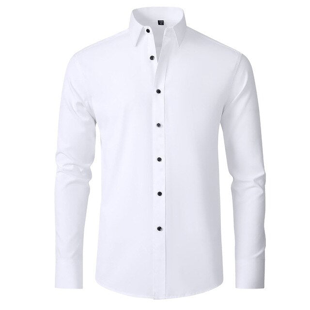 Camisa Social Manga Longa Masculina Anti Amassado