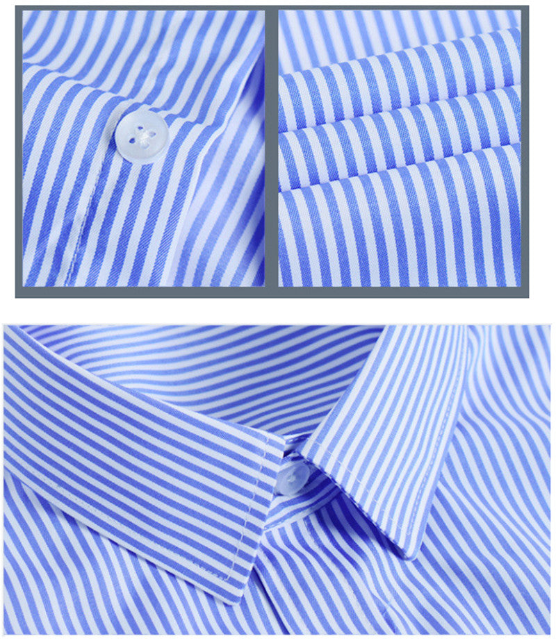 Camisa Social Masculina Azul
