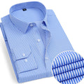Camisa Social Masculina Azul