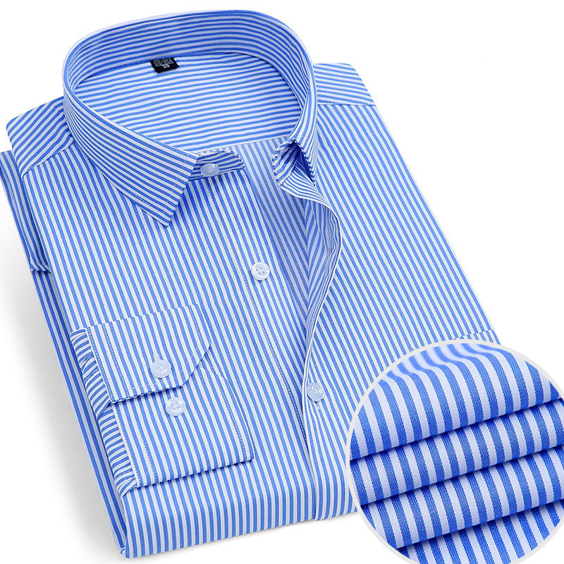 Camisa Social Masculina Azul