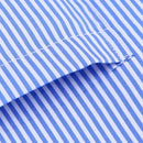 Camisa Social Masculina Azul