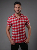 Camisa Xadrez Flanela Masculina Red Premium