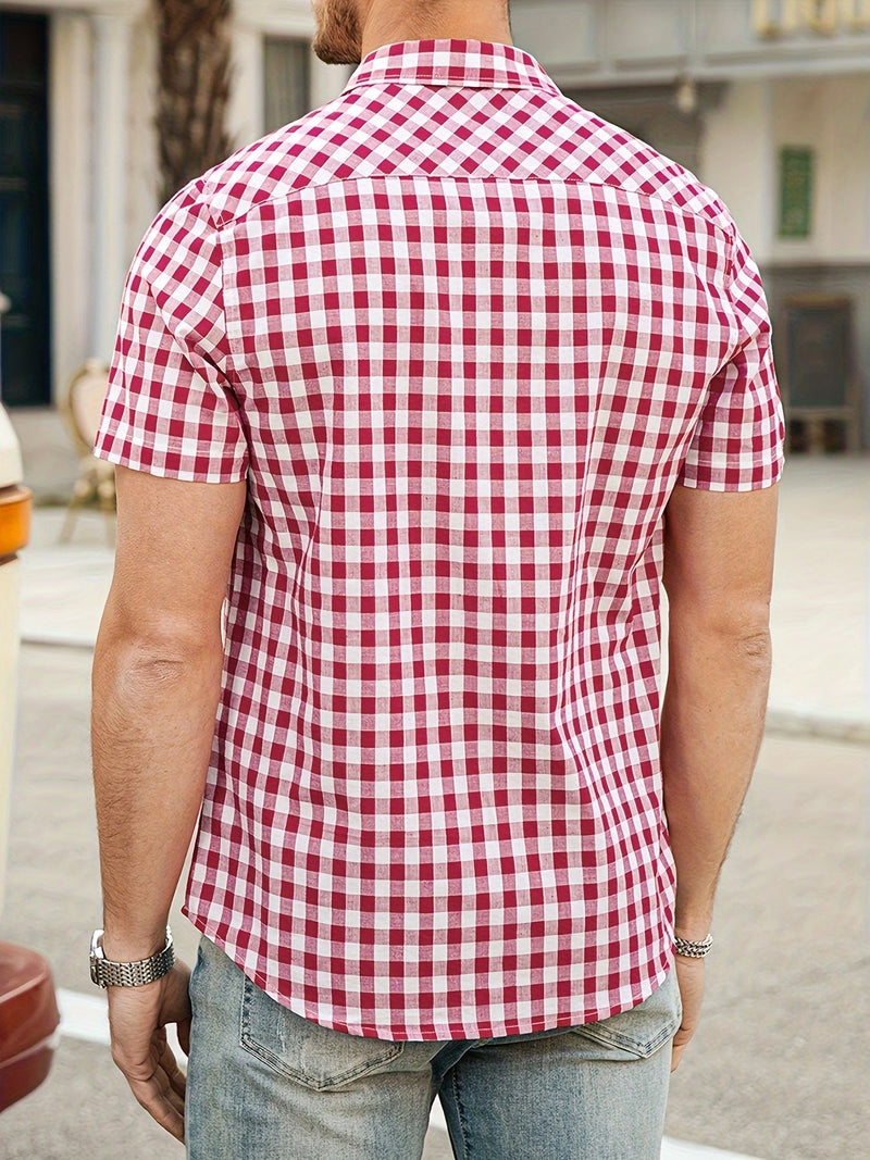 Camisa Xadrez Masculina Urban