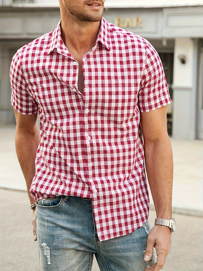 Camisa Xadrez Masculina Urban