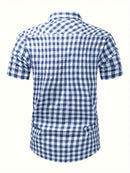 Camisa Xadrez Masculina Modelo Kali