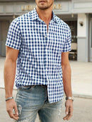 Camisa Xadrez Masculina Modelo Kali