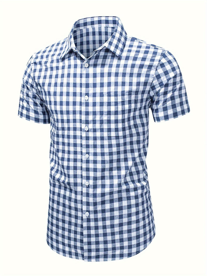 Camisa Xadrez Masculina Modelo Kali