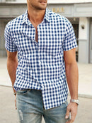 Camisa Xadrez Masculina Modelo Kali