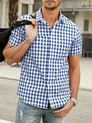 Camisa Xadrez Masculina Modelo Kali