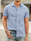 Camisa Xadrez Masculina Modelo Kali