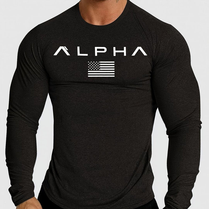 Camiseta Masculina para Academia Esportiva Alpha