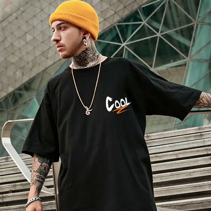 Camiseta Oversized Masculina - Cool Streetwear