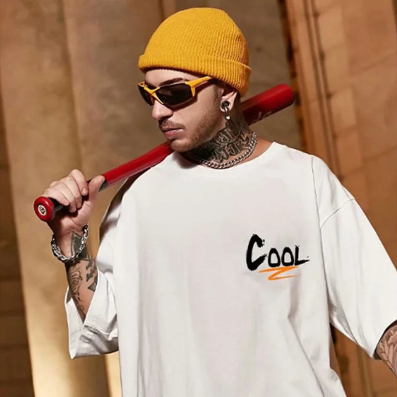 Camiseta Oversized Masculina - Cool Streetwear