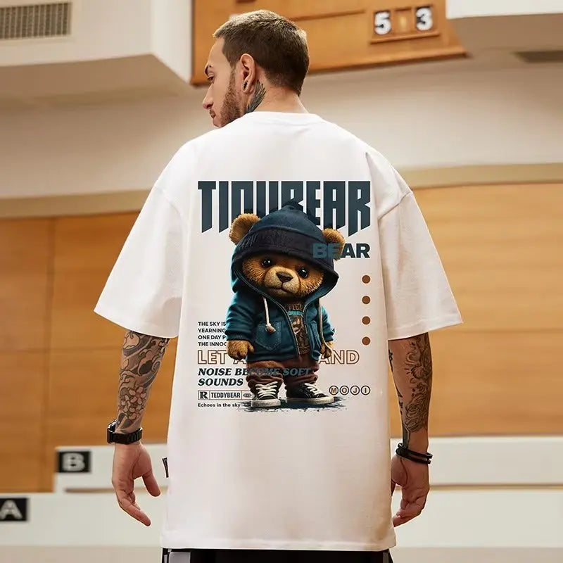 Camiseta Oversized Masculina Bear