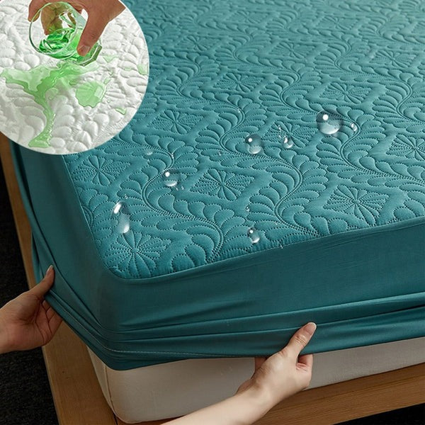 Capa Protetora de Colchão Acolchoada e Impermeável - Conforto e Proteção com SoftGuard