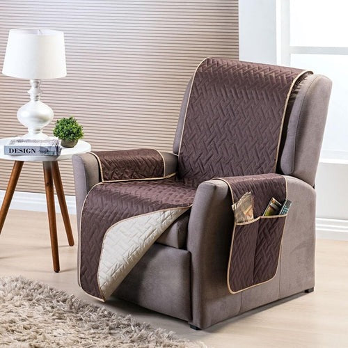 Capa Universal Acolchoada e Impermeável para Sofá - Conforto e Proteção SoftSafe