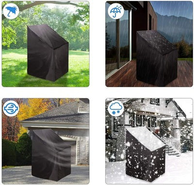 Capa Impermeável para Cadeiras Empilháveis - Proteção e Conforto em Ambientes Externos