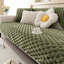 Capa de Sofá Peluciada Para Inverno - Conforto e Proteção Antiderrapante