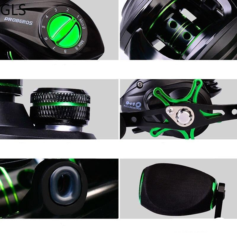 Carretilha Proberos com Drag de 8kg – Potencialize Suas Capturas