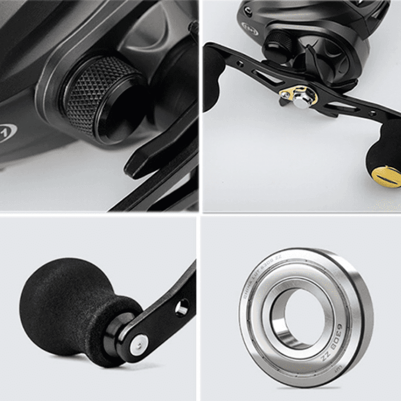 Carretilha de Pesca Profissional com Drag de 9Kg para Conquistas Incríveis