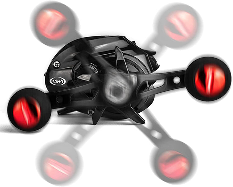 Carretilha de Pesca Pro Living com 13 Rolamentos para Conquistar Grandes Atrações