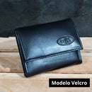 Carteira Masculina Couro Preta Compacta Cartões CNH