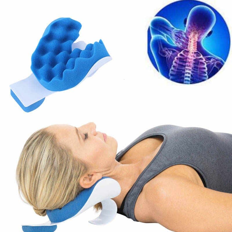 Almofada Massageadora para Pescoço Travesseiro Ortopédico Neck Pillow