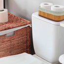 Cesto Grande de Bambu Para Organizar Suas Roupas Sujas com Estilo