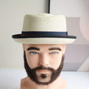 Chapéu Panamá Masculino Listrado