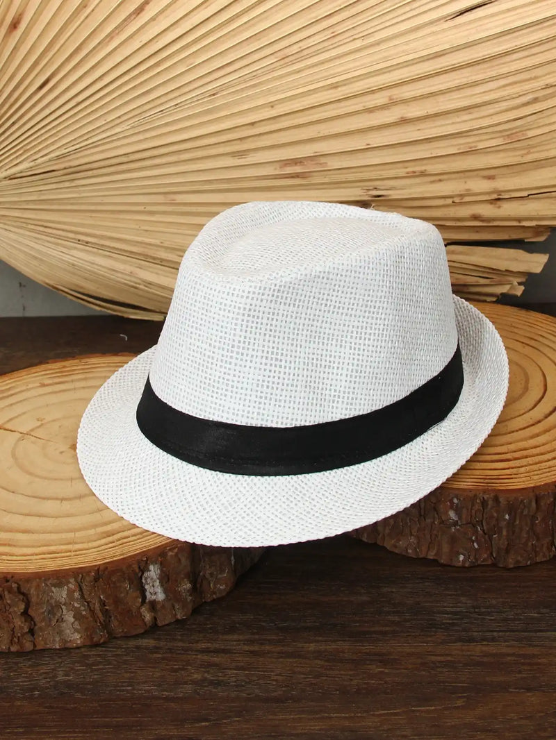 Chapéu Panamá Branco Clássico