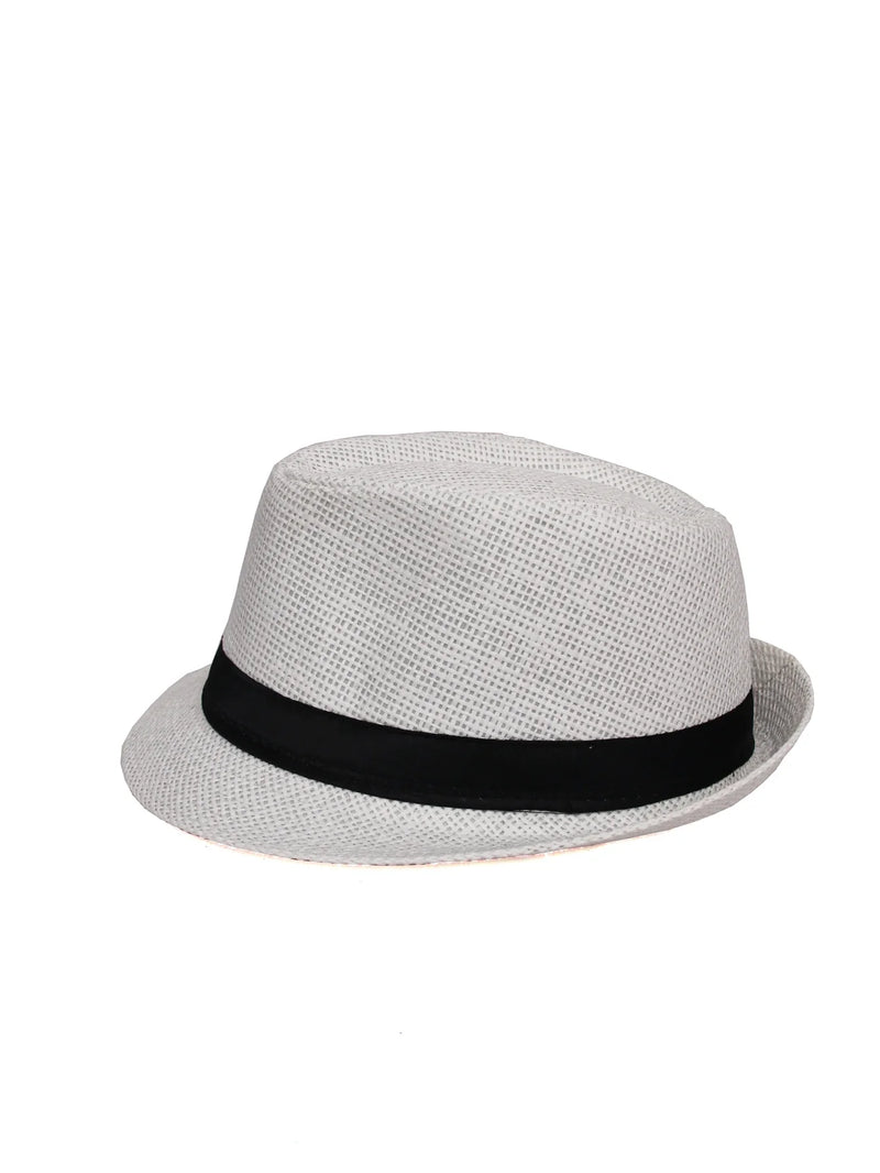 Chapéu Panamá Branco Clássico