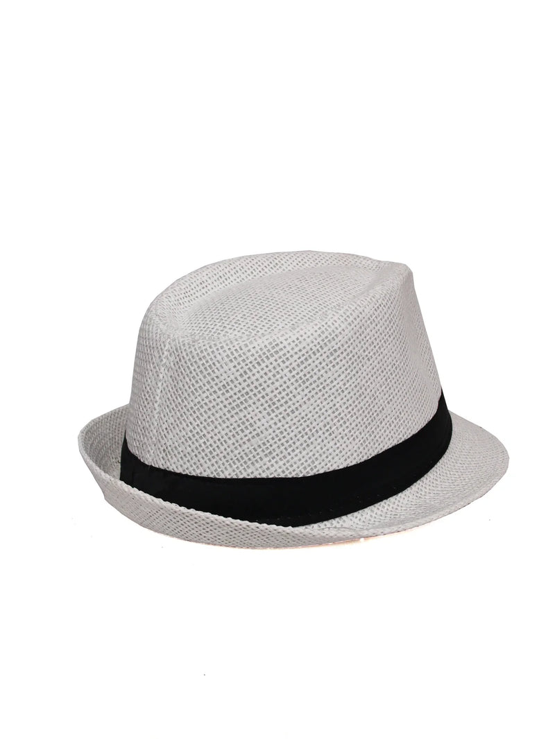 Chapéu Panamá Branco Clássico