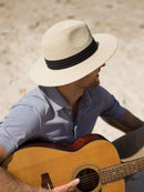 Chapéu Panamá Com Fita Premium