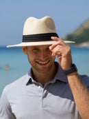 Chapéu Panamá Com Fita Premium