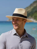 Chapéu Panamá Com Fita Premium