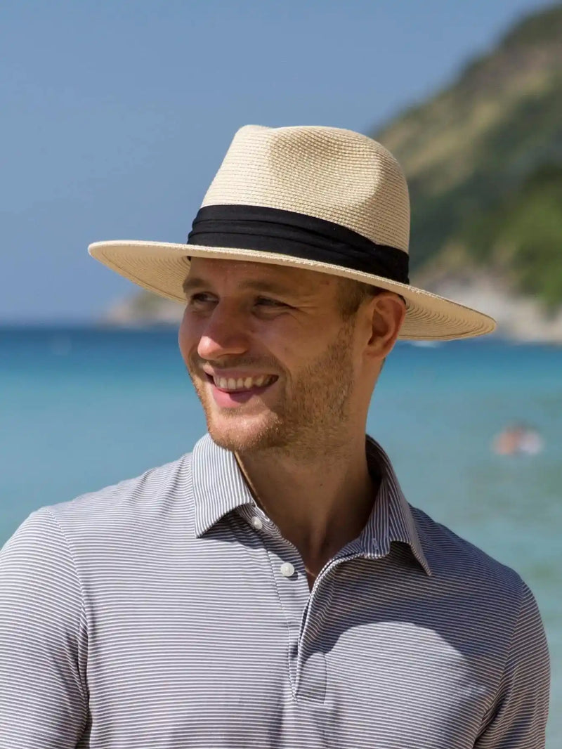 Chapéu Panamá Com Fita Premium