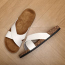 Chinelo Casual Masculino de Couro Antiderrapante Casck