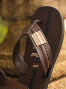 Chinelo Masculino Marrom Gênova