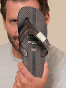 Chinelo Masculino Marrom Gênova