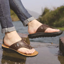 Chinelo Masculino de Couro Rouge