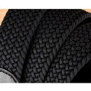 Cinto Masculino Tecido Trançado com Ponteiras Em Couro