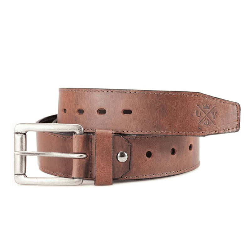 Cinto de Couro Masculino Ajustável Viego