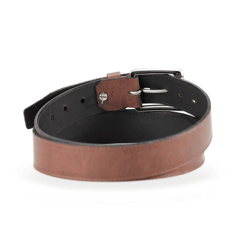 Cinto de Couro Masculino Ajustável Viego